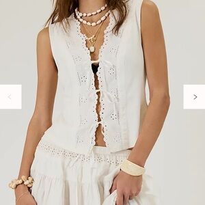 Free People Gesibelle Top only size xl NWT